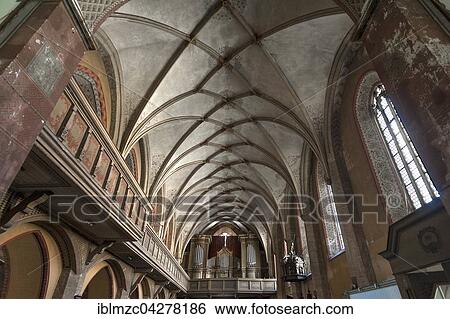 Gothic vault with organ loft, Holy Trinity Church, Gorlitz, Upper Lusatia, Saxony, Germany, Europe View Large Photo Image Stock Photograph - Gothic vault with organ loft, Holy Trinity Church, Gorlitz, Upper Lusatia, Saxony, Germany, Europe. Fotosearch