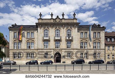 Stock Image - Government of Upper Franconia, Government Building, Bayreuth, Upper Franconia, Bavaria, Germany, Europe. Fotosearch