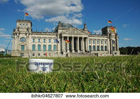 Grease dish in front of the Reichstag, Germany, Europe View Large Photo Image Stock Photo - Grease dish in front of the Reichstag, Germany, Europe. Fotosearch