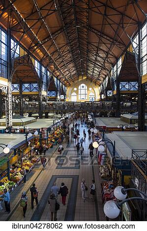 Great Market Hall, Budapest, Hungary, Europe View Large Photo Image Stock Image - Great Market Hall, Budapest, Hungary, Europe. Fotosearch