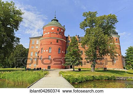 Picture - Gripsholm Castle, Mariefred, Strangnas, Sodermanland County, Sweden, Europe. Fotosearch