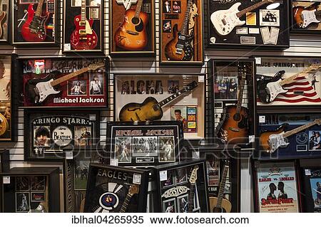Guitars with autographs of various famous musicians, Caesars Palace, Las Vegas, Nevada, USA, North America View Large Photo Image Stock Photography - Guitars with autographs of various famous musicians, Caesars Palace, Las Vegas, Nevada, USA, North America. Fotosearch