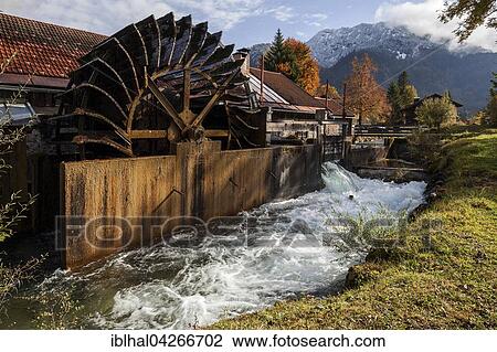 Historical hammer mill, water wheel in the Ostrich stream, Bad Oberdorf in Bad Hindelang, Allgau, Bavaria, Germany, Europe View Large Photo Image Stock Image - Historical hammer mill, water wheel in the Ostrich stream, Bad Oberdorf in Bad Hindelang, Allgau, Bavaria, Germany, Europe. Fotosearch