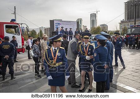 Honoring graduates of various schools and academies on Sukhbaatar Square with Genghis Khan monument, center of Ulan Bator, Mongolia, Asia View Large Photo Image Stock Photograph - Honoring graduates of various schools and academies on Sukhbaatar Square with Genghis Khan monument, center of Ulan Bator, Mongolia, Asia. Fotosearch
