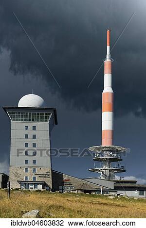 Hotel Brockenherberge and transmitting antenna, Brocken, Harz, Saxony-Anhalt, Germany, Europe View Large Photo Image Stock Image - Hotel Brockenherberge and transmitting antenna, Brocken, Harz, Saxony-Anhalt, Germany, Europe. Fotosearch