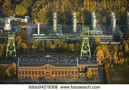 Industry museum, machine hall, Zeche Zweckel, winding towers, INEOS Phenol plant, Gladbeck, Ruhr district, North Rhine-Westphalia, Germany, Europe View Large Photo Image Stock Photo - Industry museum, machine hall, Zeche Zweckel, winding towers, INEOS Phenol plant, Gladbeck, Ruhr district, North Rhine-Westphalia, Germany, Europe. Fotosearch