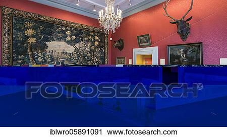 Interior view of the hunting lodge Clemenswerth, Emsland, Sögel, Lower Saxony, Germany, Europe View Large Photo Image Stock Image - Interior view of the hunting lodge Clemenswerth, Emsland, Sögel, Lower Saxony, Germany, Europe. Fotosearch