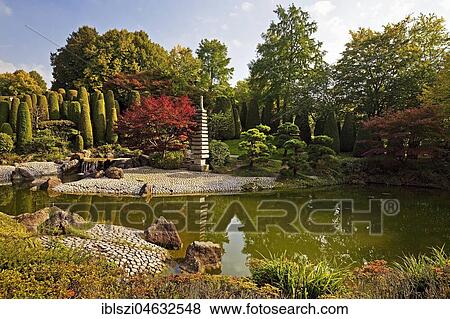 Japanese Garden, Rheinaue, Bonn, North Rhine-Westphalia, Germany, Europe View Large Photo Image Stock Photo - Japanese Garden, Rheinaue, Bonn, North Rhine-Westphalia, Germany, Europe. Fotosearch