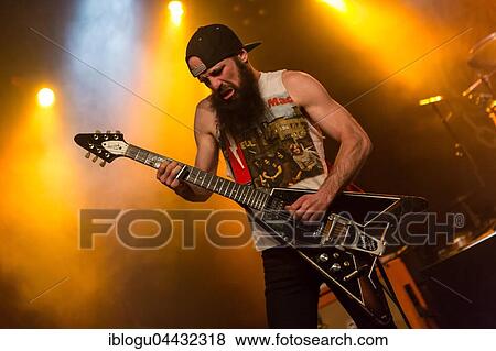 Jeff Curran, guitarist of the Australian rock band Dallas Frasca live in the Schüür Lucerne, Switzerland, Europe View Large Photo Image Stock Photo - Jeff Curran, guitarist of the Australian rock band Dallas Frasca live in the Schüür Lucerne, Switzerland, Europe. Fotosearch