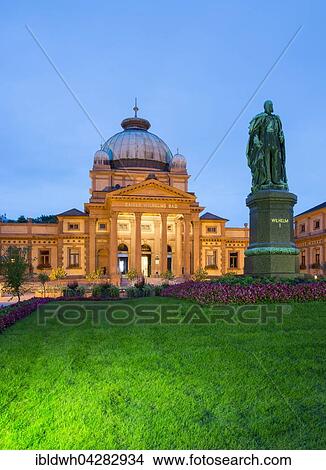 Kaiser-Wilhelms-Bad, Memorial to Kaiser Wilhelm I, spa garden, Bad Homburg, Hesse, Germany, Europe View Large Photo Image Picture - Kaiser-Wilhelms-Bad, Memorial to Kaiser Wilhelm I, spa garden, Bad Homburg, Hesse, Germany, Europe. Fotosearch