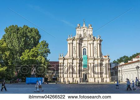 Stock Image - KoÅ›ciol pw. Åšw. Jacka church, historic centre, Warsaw, Mazovia Province, Poland, Europe. Fotosearch