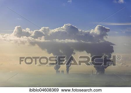 Lignite-fired power plant, RWE Power AG Neurath power station, RWE Power AG Niederaußem power plant, BoA 2&3, Grevenbroich, Rhineland, North Rhine-Westphalia, Germany, Europe View Large Photo Image Stock Photo - Lignite-fired power plant, RWE Power AG Neurath power station, RWE Power AG Niederaußem power plant, BoA 2&3, Grevenbroich, Rhineland, North Rhine-Westphalia, Germany, Europe. Fotosearch