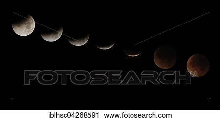 Lunar eclipse, 2015, composite, Finsing, Bavaria, Germany, Europe View Large Photo Image Stock Image - Lunar eclipse, 2015, composite, Finsing, Bavaria, Germany, Europe. Fotosearch