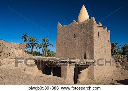 Marabout, Tomb of a Muslim saint in a palm grove, Skoura, Dade Valley, Southern Morocco, Morocco, Africa View Large Photo Image Stock Image - Marabout, Tomb of a Muslim saint in a palm grove, Skoura, Dade Valley, Southern Morocco, Morocco, Africa. Fotosearch