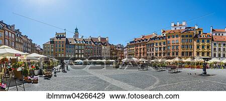 Marketplace, restaurants, historic centre, Warsaw, Mazovia, Poland, Europe View Large Photo Image Stock Photo - Marketplace, restaurants, historic centre, Warsaw, Mazovia, Poland, Europe. Fotosearch