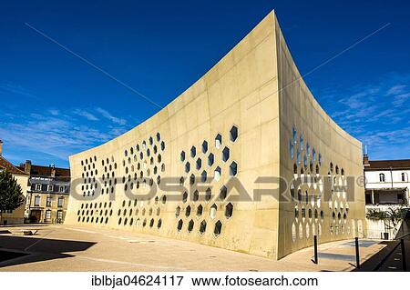 Mediatheque, Lons-le-Saunier, Jura departement, Bourgogne-Franche-Comté, France, Europe View Large Photo Image Stock Photo - Mediatheque, Lons-le-Saunier, Jura departement, Bourgogne-Franche-Comté, France, Europe. Fotosearch