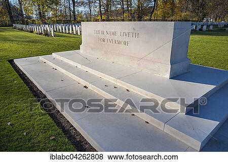Stock Photo - Memorial, war cemetery, Durnbach, Tegernsee, Bavaria, Germany, Europe. Fotosearch