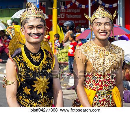 Men in costumes, National Day parade, Klaten, Central Java, Java Island, Indonesia, Asia View Large Photo Image Stock Photo - Men in costumes, National Day parade, Klaten, Central Java, Java Island, Indonesia, Asia. Fotosearch