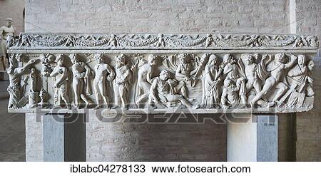 Mid-relief, Roman sarcophagus, Glyptothek, Munich, Bavaria, Germany, Europe View Large Photo Image Stock Image - Mid-relief, Roman sarcophagus, Glyptothek, Munich, Bavaria, Germany, Europe. Fotosearch