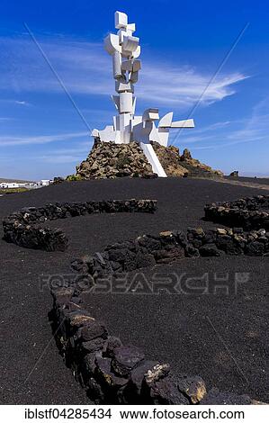 Monumento al Campesino, by Cesar Manrique, in San Bartolome, Lanzarote, Canary Islands, Spain, Europe View Large Photo Image Picture - Monumento al Campesino, by Cesar Manrique, in San Bartolome, Lanzarote, Canary Islands, Spain, Europe. Fotosearch