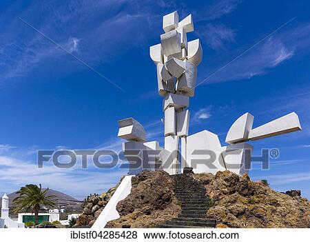 Monumento al Campesino, by Cesar Manrique, in San Bartolome, Lanzarote, Canary Islands, Spain, Europe View Large Photo Image Stock Photo - Monumento al Campesino, by Cesar Manrique, in San Bartolome, Lanzarote, Canary Islands, Spain, Europe. Fotosearch