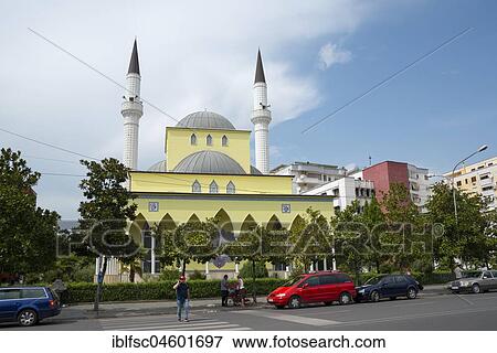 Mosque Parruce, Shkoder, Albania, Europe View Large Photo Image Stock Photo - Mosque Parruce, Shkoder, Albania, Europe. Fotosearch