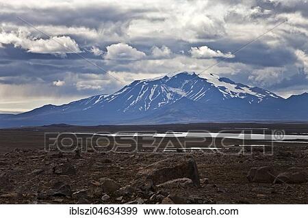 Stock Photo - Mount Snæfell in the Highlands, East Iceland, Iceland, Europe. Fotosearch