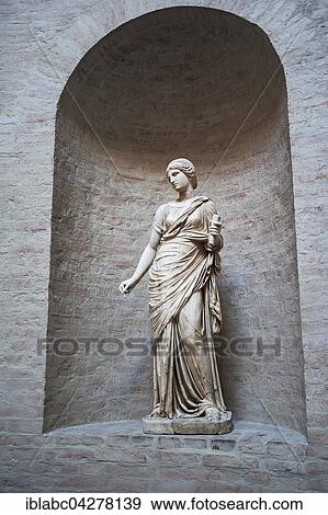 Stock Photo - Muse, Glyptothek, Munich, Bavaria, Germany, Europe. Fotosearch