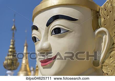 Nat spirit statue at Shwedagon Pagoda, Yangon, Myanmar, Burma, Asia View Large Photo Image Stock Image - Nat spirit statue at Shwedagon Pagoda, Yangon, Myanmar, Burma, Asia. Fotosearch
