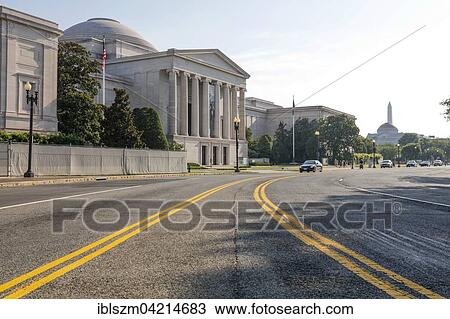 Stock Image - National Gallery of Art, National Mall, Washington, D. C., United States, North America. Fotosearch