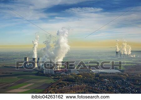 Neurath Power Station BoA and 2u3 Neurath Power Station, Niederaussem Power Station behind, RWE Power, lignite power plant, Grevenbroich, Rhineland, North Rhine-Westphalia, Germany, Europe View Large Photo Image Stock Image - Neurath Power Station BoA and 2u3 Neurath Power Station, Niederaussem Power Station behind, RWE Power, lignite power plant, Grevenbroich, Rhineland, North Rhine-Westphalia, Germany, Europe. Fotosearch