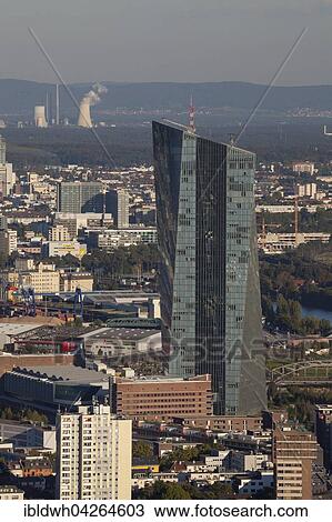 New European Central Bank, ECB, cityscape, view from the Main Tower, Frankfurt, Hesse, Germany, Europe View Large Photo Image Stock Image - New European Central Bank, ECB, cityscape, view from the Main Tower, Frankfurt, Hesse, Germany, Europe. Fotosearch