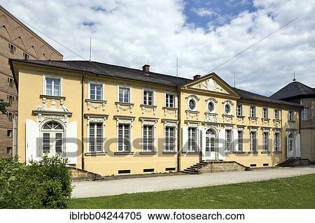 Stock Photography - New Palace, Italian building, Bayreuth, Upper Franconia, Bavaria, Germany, Europe. Fotosearch