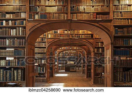 Stock Image - Oberlausitzer science library, Gorlitz, Oberlausitz, Saxony, Germany, Europe. Fotosearch