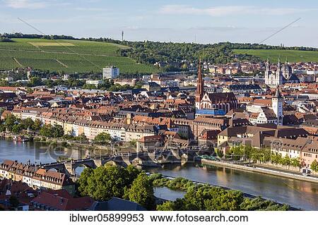 Old bridge over the Main and the city centre, city view, river Main, Würzburg, Franconia, Bavaria, Germany, Europe View Large Photo Image Stock Image - Old bridge over the Main and the city centre, city view, river Main, Würzburg, Franconia, Bavaria, Germany, Europe. Fotosearch