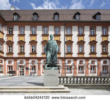 Old Castle, now the tax office, monument to Maximilian II of Bavaria, Bayreuth, Upper Franconia, Bavaria, Germany, Europe View Large Photo Image Stock Image - Old Castle, now the tax office, monument to Maximilian II of Bavaria, Bayreuth, Upper Franconia, Bavaria, Germany, Europe. Fotosearch