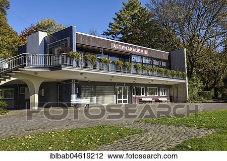 Old people's academy, educational institution, Westfalenpark, Stadtpark, Dortmund, North Rhine-Westphalia, Germany, Europe View Large Photo Image Stock Image - Old people's academy, educational institution, Westfalenpark, Stadtpark, Dortmund, North Rhine-Westphalia, Germany, Europe. Fotosearch