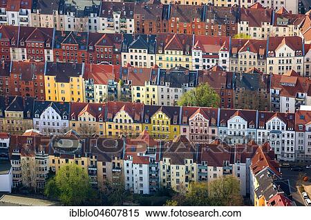 Old residential buildings, Linden-Nord district, Hanover, Lower Saxony, Germany, Europe View Large Photo Image Stock Photography - Old residential buildings, Linden-Nord district, Hanover, Lower Saxony, Germany, Europe. Fotosearch