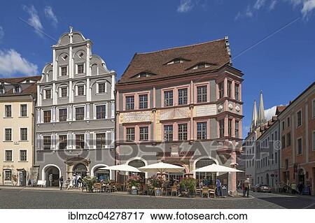 Old town council apothecary, two sundials, house with whispering arch left, Untermarkt, Gorlitz, Upper Lusatia, Saxony, Germany, Europe View Large Photo Image Stock Photo - Old town council apothecary, two sundials, house with whispering arch left, Untermarkt, Gorlitz, Upper Lusatia, Saxony, Germany, Europe. Fotosearch