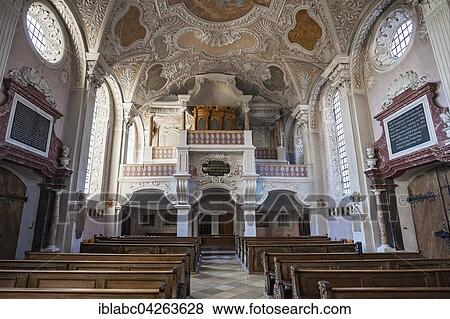 Organ loft, pilgrimage church of the Holy Blood, Erding, Bavaria, Upper Bavaria, Germany, Europe View Large Photo Image Stock Photo - Organ loft, pilgrimage church of the Holy Blood, Erding, Bavaria, Upper Bavaria, Germany, Europe. Fotosearch
