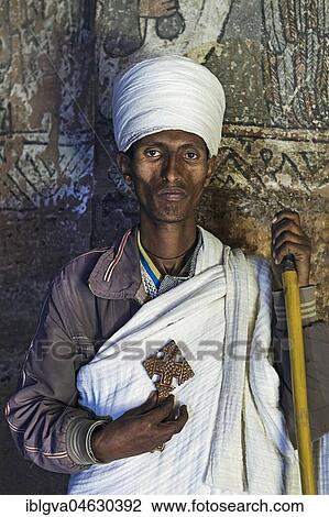 Orthodox priest of the rock church Abuna Yemata Guh, Gheralta Region, Tigray, Ethiopia, Africa View Large Photo Image Stock Image - Orthodox priest of the rock church Abuna Yemata Guh, Gheralta Region, Tigray, Ethiopia, Africa. Fotosearch