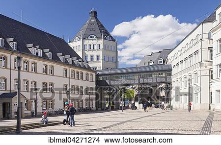 Picture - Palace of Justice, Plateau du Saint Esprit, Luxembourg City, Grand Duchy of Luxembourg. Fotosearch
