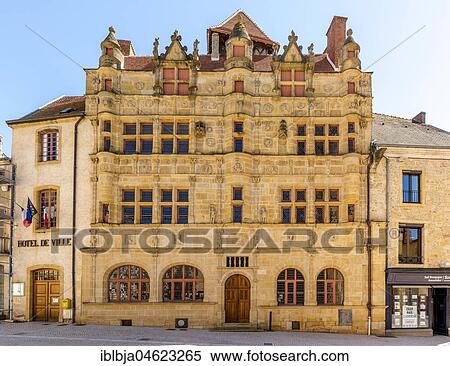 Paray le Monial, Maison Jayet, the city hall, Saône et Loire department, France, Europe View Large Photo Image Stock Photography - Paray le Monial, Maison Jayet, the city hall, Saône et Loire department, France, Europe. Fotosearch