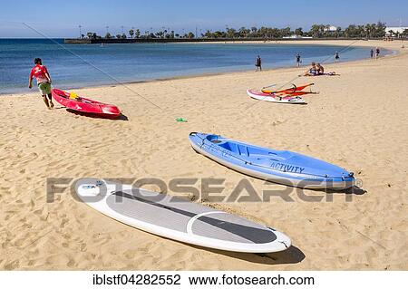 Playa del Reducto, city beach of Arrecife, Lanzarote, Canary Islands, Spain, Europe View Large Photo Image Stock Image - Playa del Reducto, city beach of Arrecife, Lanzarote, Canary Islands, Spain, Europe. Fotosearch
