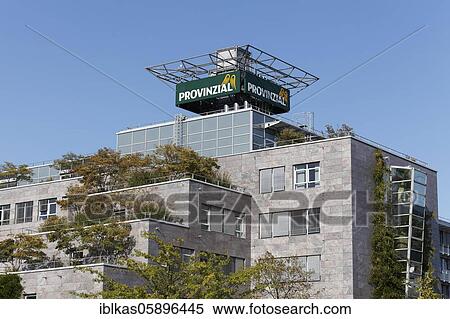 Provinzial Rheinland Versicherung AG, green building, headquarters, Düsseldorf-Wersten, North Rhine-Westphalia, Germany, Europe View Large Photo Image Stock Photography - Provinzial Rheinland Versicherung AG, green building, headquarters, Düsseldorf-Wersten, North Rhine-Westphalia, Germany, Europe. Fotosearch