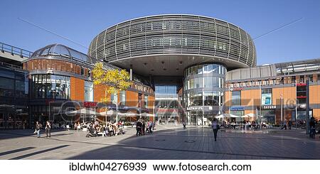 Rathaus Galerie Shopping Centre Leverkusen North Rhine Westphalia Germany Europe Stock Photo Ibldwh04276939 Fotosearch