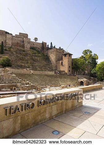 Roman theater, Malaga, Malaga Province, Andalusia, Spain, Europe View Large Photo Image Stock Image - Roman theater, Malaga, Malaga Province, Andalusia, Spain, Europe. Fotosearch