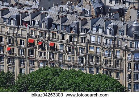 Row of houses, downtown, 7th Arrondissement, Paris, Ile-de-France, France, Europe View Large Photo Image Stock Image - Row of houses, downtown, 7th Arrondissement, Paris, Ile-de-France, France, Europe. Fotosearch