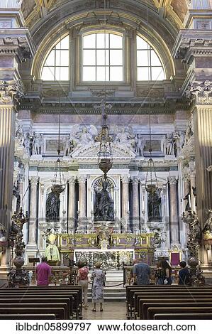 Royal chapel of the treasure of San Gennaro, Naples, Italy, Europe View Large Photo Image Stock Photo - Royal chapel of the treasure of San Gennaro, Naples, Italy, Europe. Fotosearch