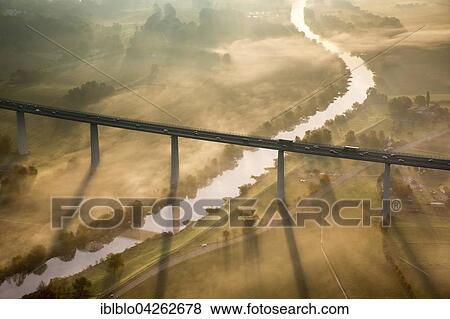 Ruhr viaduct over Ruhr, Bundesautobahn A52, fog in autumn, Mulheim, Mintard, Ruhr district, North Rhine-Westphalia, Germany, Europe View Large Photo Image Stock Photo - Ruhr viaduct over Ruhr, Bundesautobahn A52, fog in autumn, Mulheim, Mintard, Ruhr district, North Rhine-Westphalia, Germany, Europe. Fotosearch